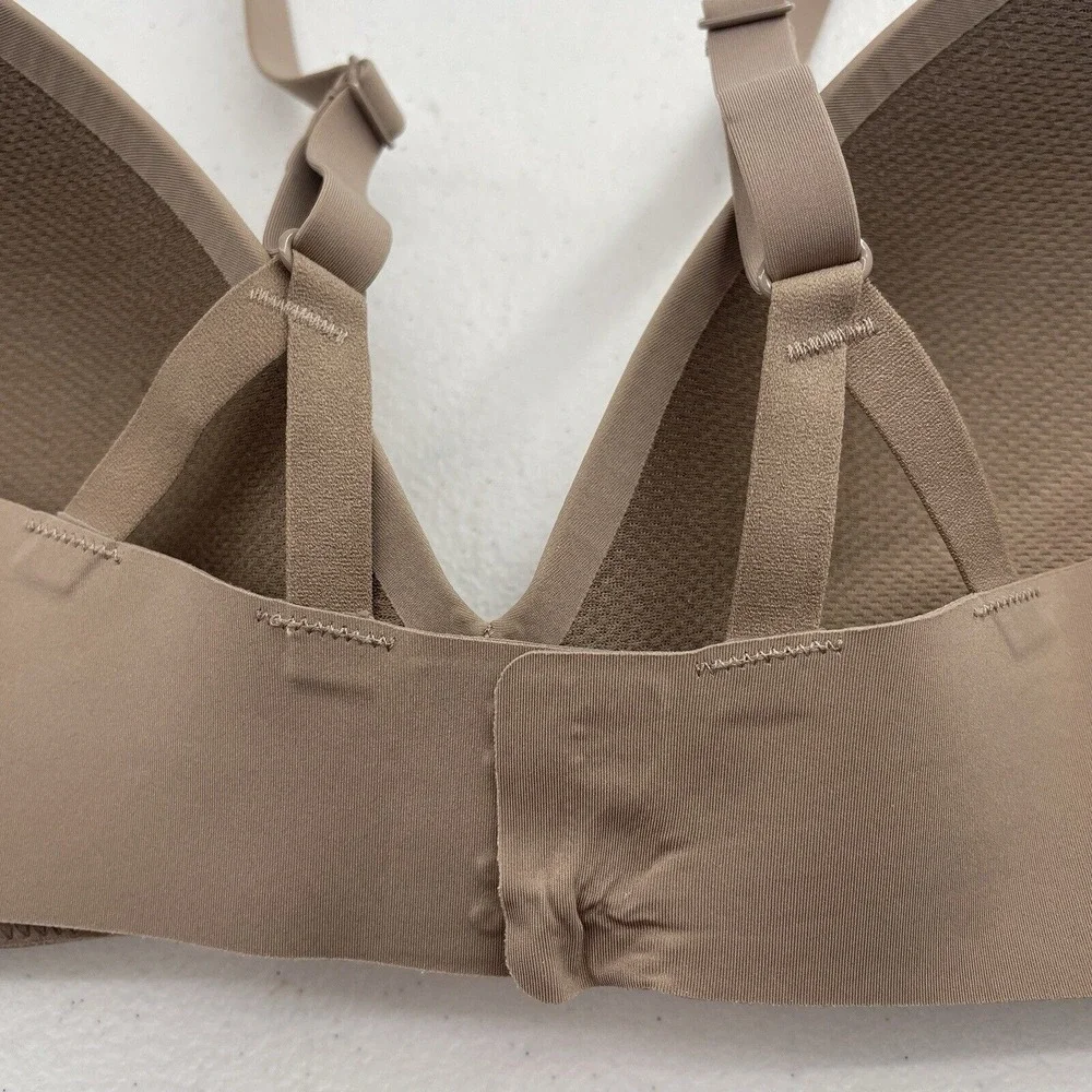 Lululemon Size 32C Bra Take Shape Molded Wireless Uplift Shape Soft Sand Beige